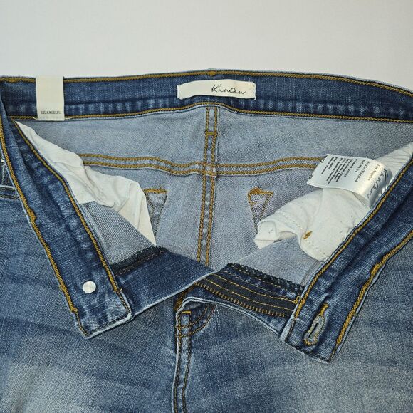 KanCan Destroyed distressed skinny jeans light medium wash KC8104 W7/27 - Picture 3 of 7